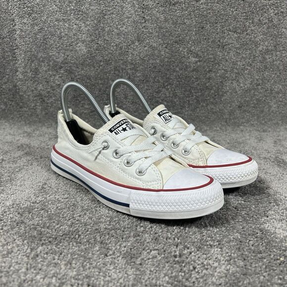 Converse Chuck Taylor All Star Shoreline 537084F Women’s Size 7 White Shoes Used - Picture 1 of 11